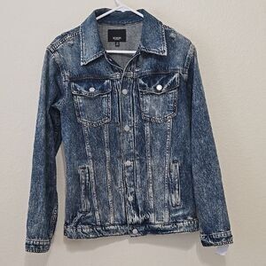 Hudson Jeans Blue Denim Jacket with Classic Design